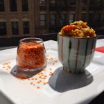 Autumn Lentil Curry in Japanese cups in Harlem