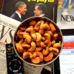 Election Night 2012: Sweet & Spicy Glazed Cashews…as addictive as watching the results