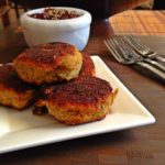 Leftover Thanksgiving Turkey & Potato Cutlets with Cranberry Chutney