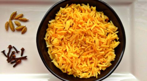 Indian Cooking 301 -- Recipe #1: Basmati rice with saffron and whole spices