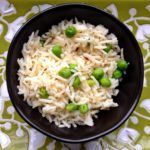 Indian Cooking 201 — Recipe #1: Basmati rice with sweet green peas and cumin