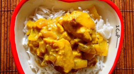 Weeknight Dinner Saver: Super Fast Fish Curry (Wild-caught Haddock and Coconut milk)