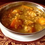 Mango Huli: Stewed Lentils and Mangoes with Turmeric, Tamarind, and Coconut