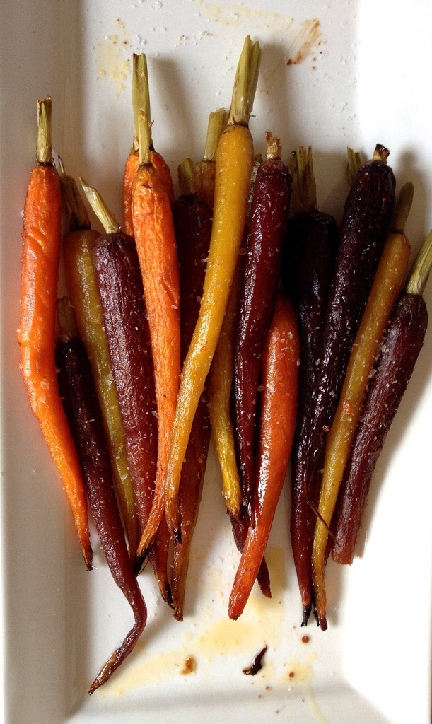 Honey Glazed Carrots with Red Chilli Pepper