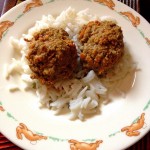 Curried meatballs for toddlers & kids