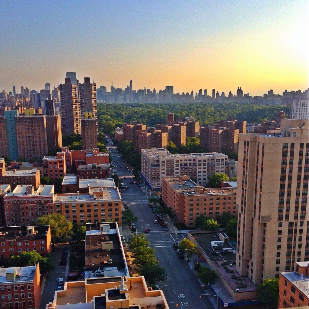 Harlem view of Manhattan