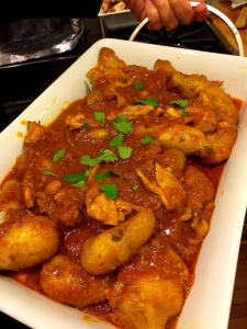 Chicken curry with fingerling potatoes