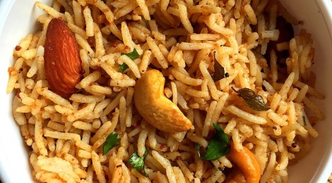 South India's Signature Rice Dish: Tamarind Rice (Puliyogare)