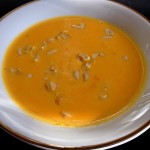 Pumpkin Pudding with Saffron and Glazed Nuts