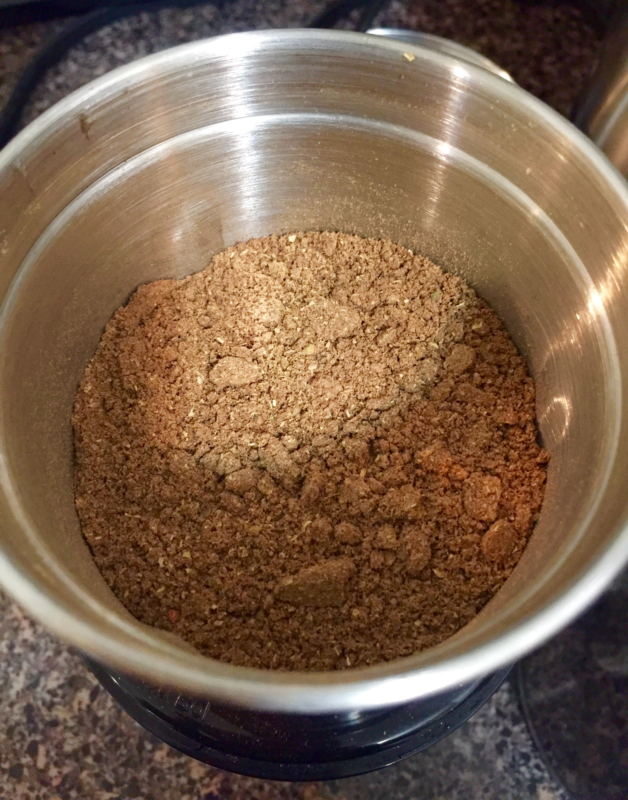 Homemade Indian spice mix for slow cooked short ribs