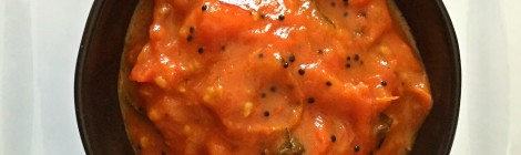 The Best Tomato Chutney Ever: South Indian "Tomato Gojju"