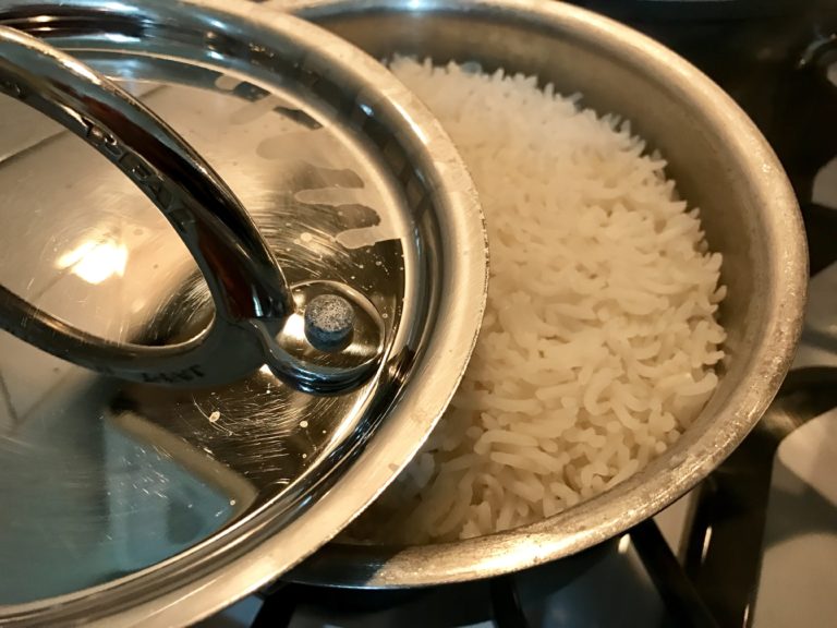 Homemade basmati rice