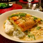 Simple Coconut-Curry Salmon