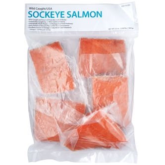 Wild Caught Sockeye Salmon from FreshDirect