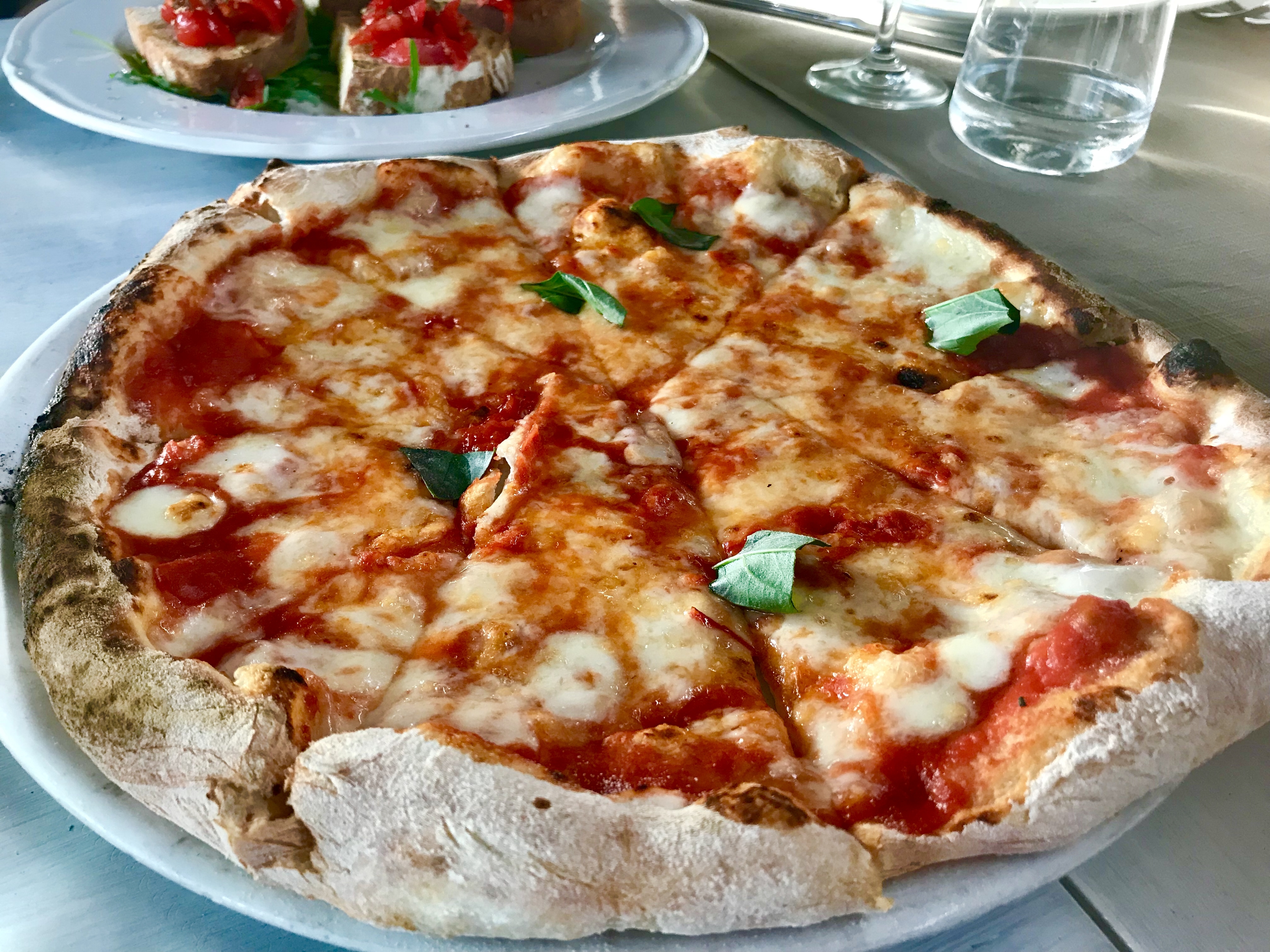 Pizza at Il Tirabuscio in Sorrento