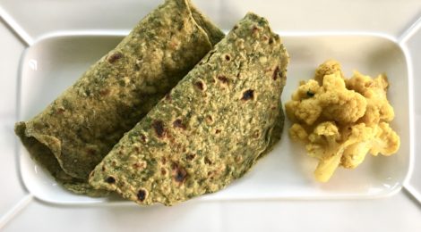 Spinach Chapatis