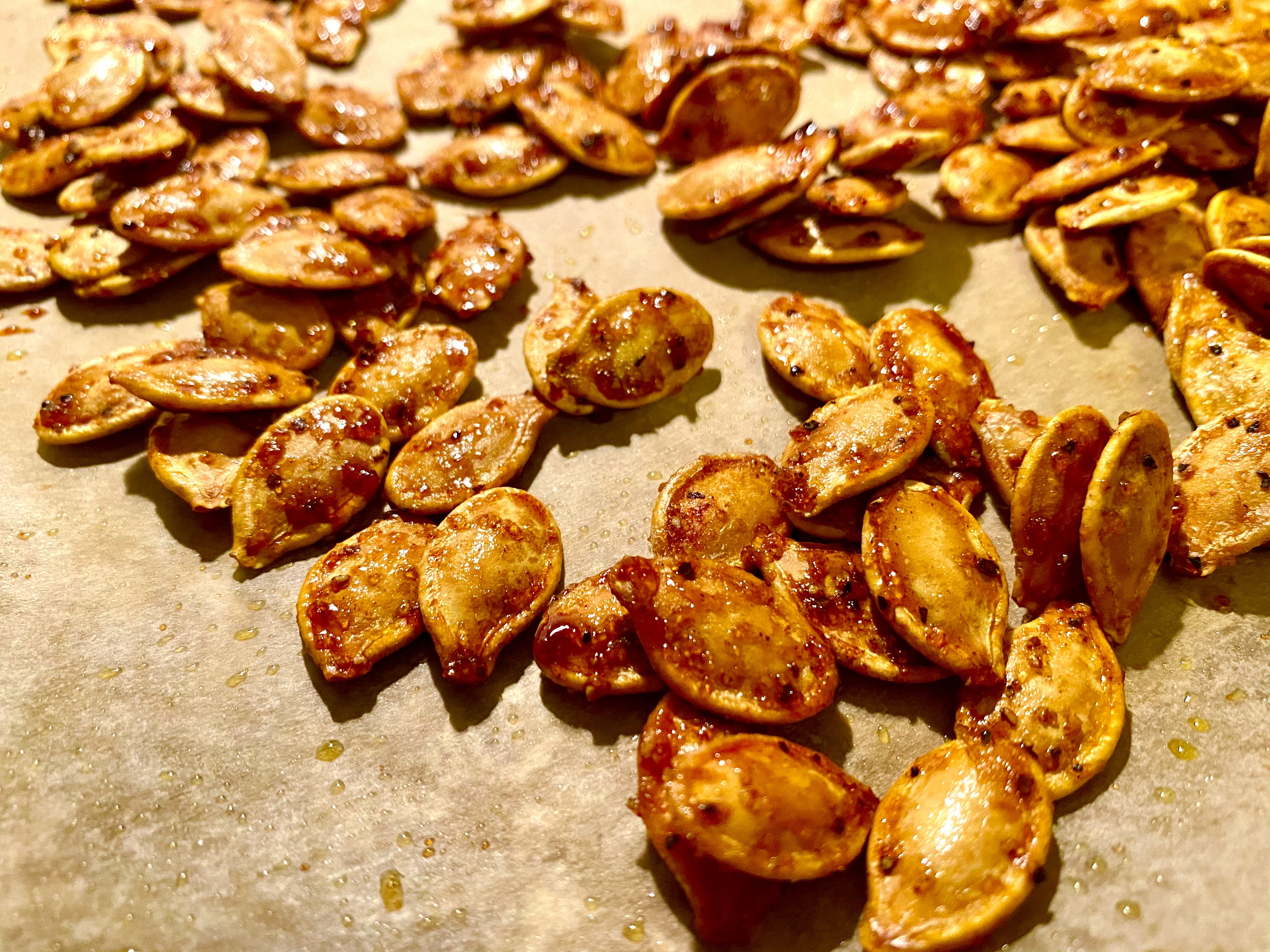 The Day After Halloween: Sweet & Spicy Pumpkin Seeds