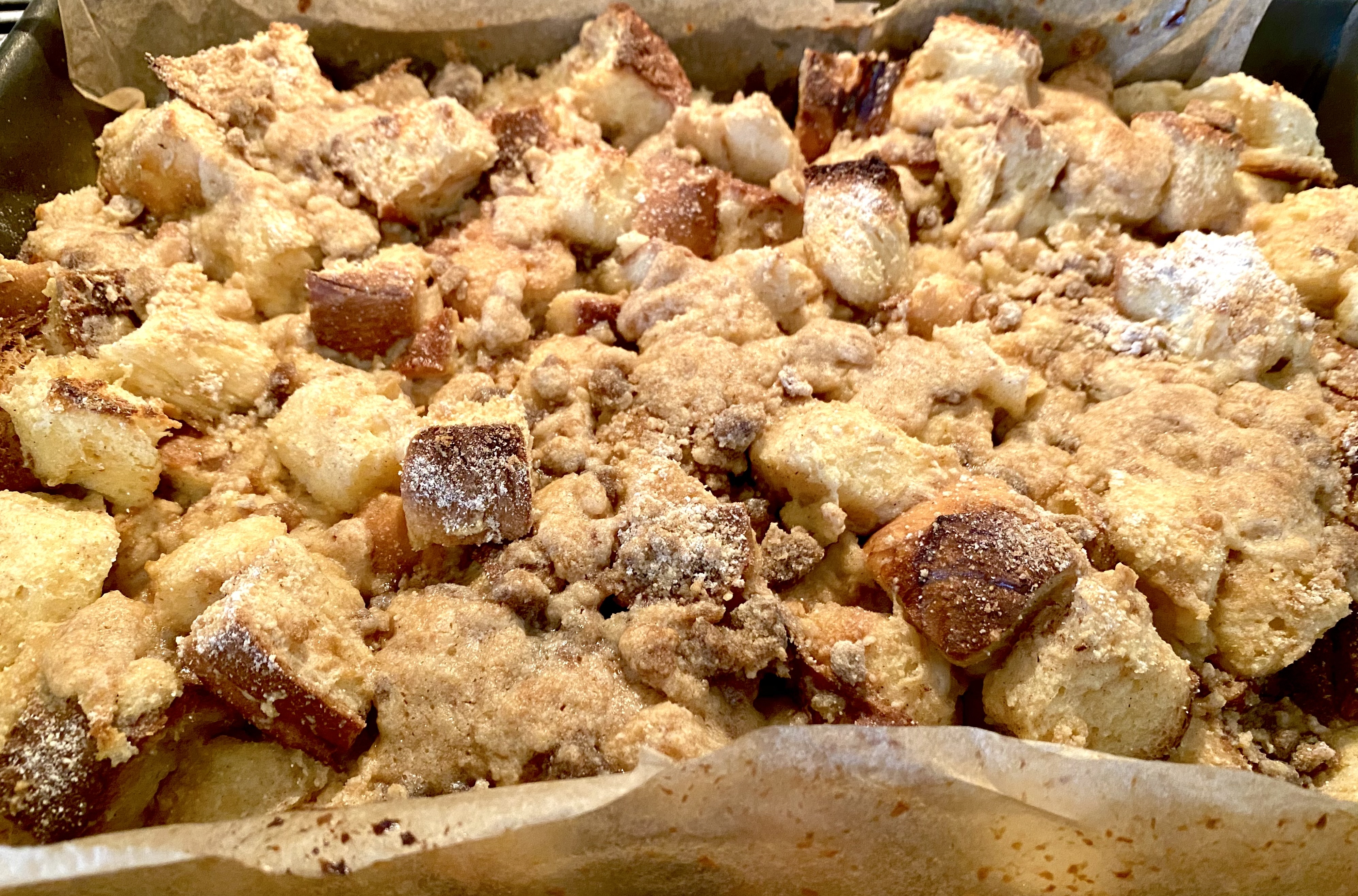 Plan ahead for Christmas morning with this overnight brioche French Toast Casserole