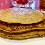 Introducing spices to babies: sweet potato pancakes with ginger and cinnamon